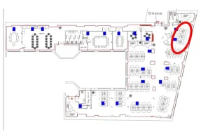 Open Space - 75002 - 6 postes - 500€