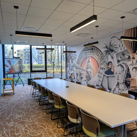Bureau privé 16 m² 5 postes Location bureau Avenue Raymonde Chauvet Nantes 44300 - photo 10
