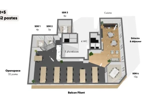 Espace indépendant - 75002 - 32 postes - 24000€