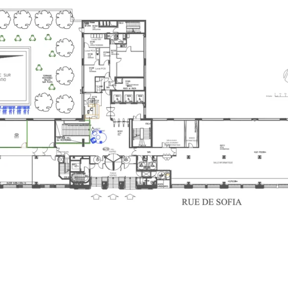 Bureau privé 17 m² 4 postes Coworking Rue de Sofia Paris 75018 - photo 10