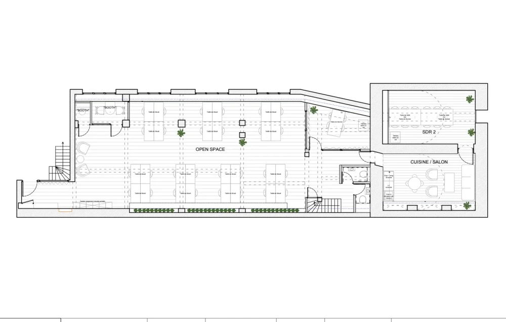 Espace indépendant - 75009 - 28 postes - 7900€