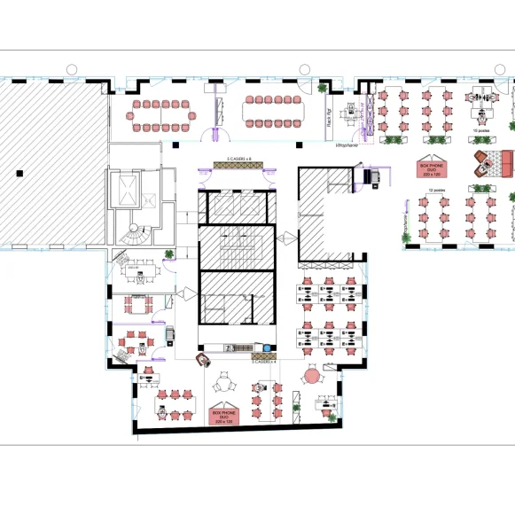 Espace indépendant 500 m² 50 postes Coworking Avenue André Malraux Levallois-Perret 92300 - photo 4