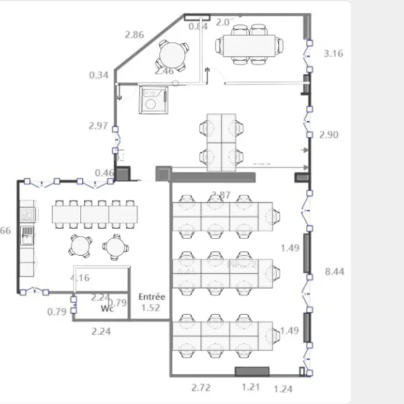 Espace indépendant 133 m² 25 postes Location bureau Rue du Caire Paris 75002 - photo 2