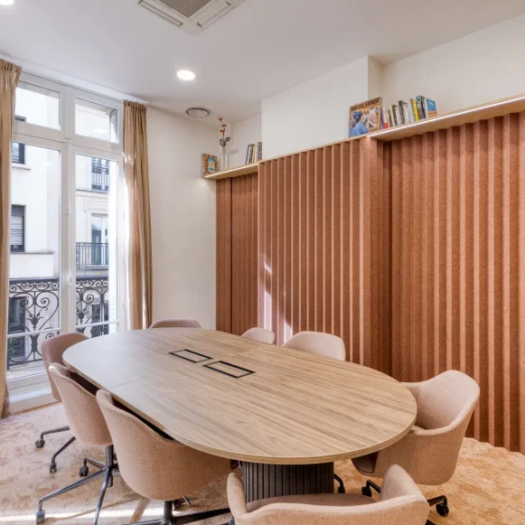Espace indépendant 120 m² 21 postes Location bureau Rue Auber Paris 75009 - photo 4