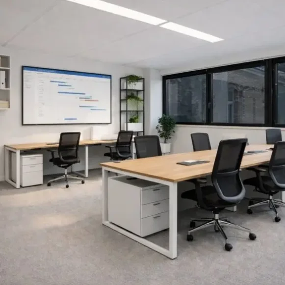 Bureau privé 28 m² 6 postes Location bureau Rue Nieuport Vélizy-Villacoublay 78140 - photo 1