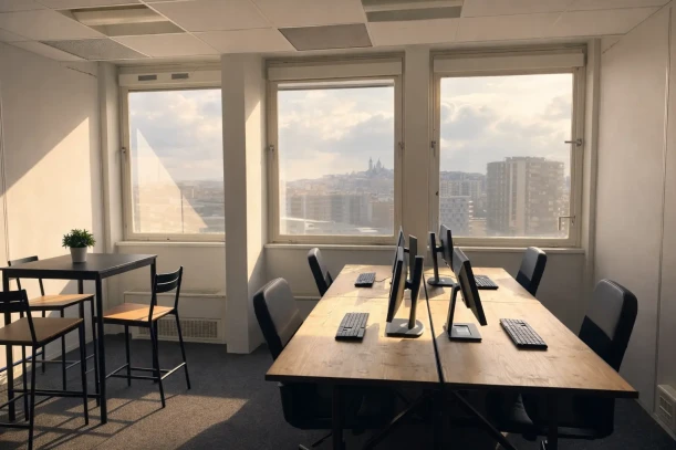 Bureau privé - 92110 - 6 postes - 1280€