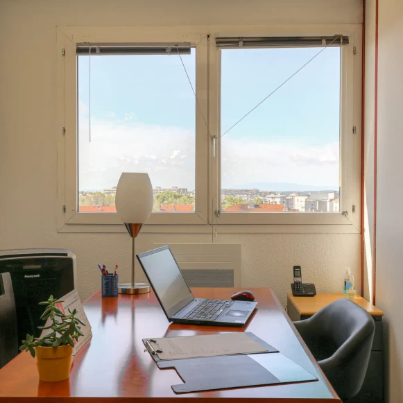 Bureau privé 9 m² 1 poste Coworking Avenue Berthelot Lyon 69008 - photo 3
