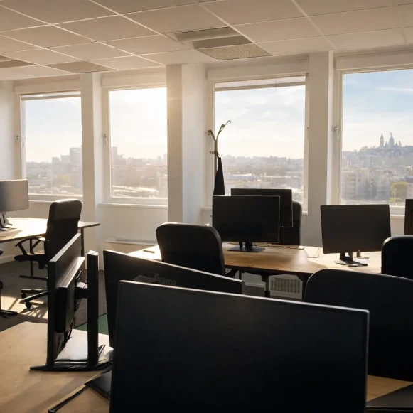 Bureau privé 34 m² 8 postes Coworking Boulevard Victor Hugo Clichy 92110 - photo 1