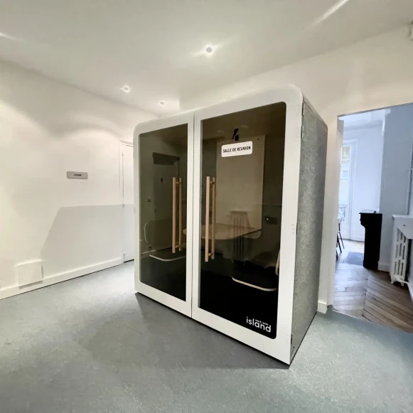 Bureau privé 20 m² 6 postes Location bureau Rue de Liège Paris 75008 - photo 10