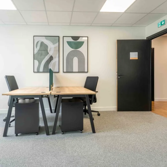 Bureau privé 54 m² 8 postes Coworking Rue de l'Industrie Mundolsheim 67450 - photo 3