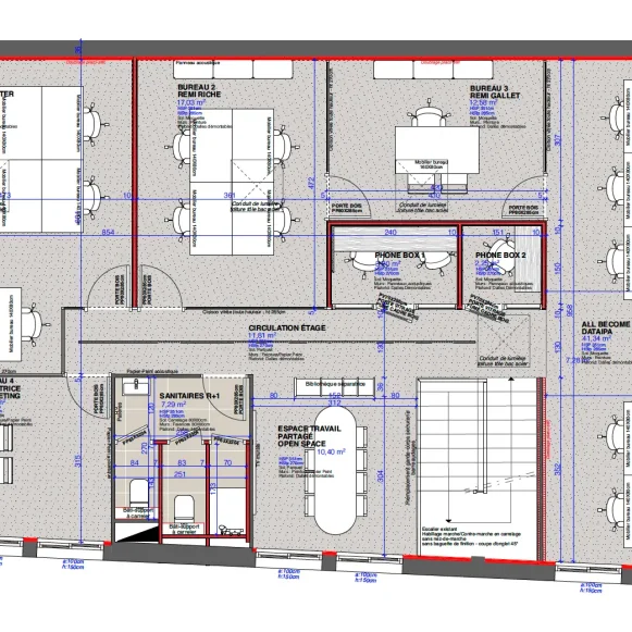 Open Space  10 postes Location bureau Rue Edouard Aynard Villeurbanne 69100 - photo 10