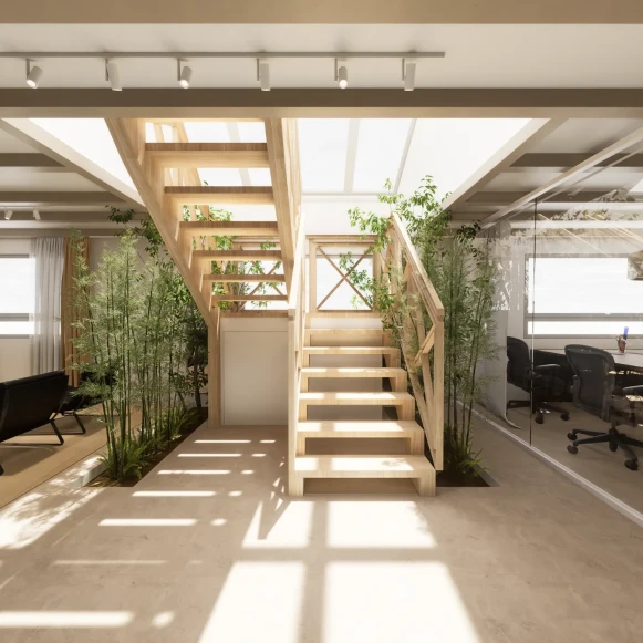 Espace indépendant 160 m² 26 postes Location bureau Rue Nollet Paris 75017 - photo 5