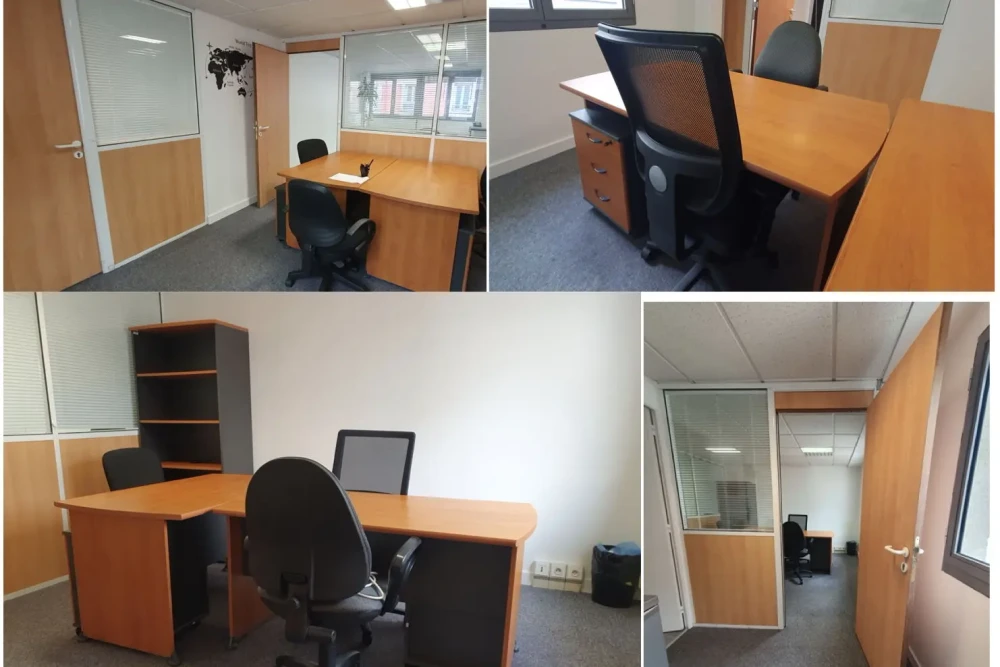 Bureau privé - 92100 - 2 postes - 690€