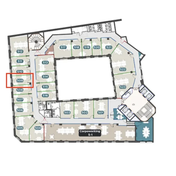 Bureau privé 16 m² 4 postes Coworking Boulevard Haussmann Paris 75008 - photo 3