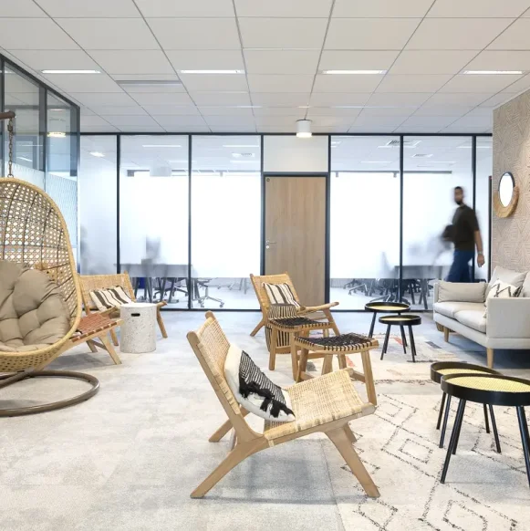 Bureau privé 12 m² 4 postes Location bureau Rue Pierre Bérégovoy Clichy 92110 - photo 4