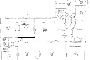 Bureau privé - 75001 - 4 postes - 1680€