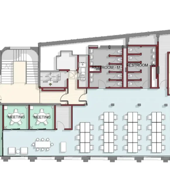 Espace indépendant 524 m² 100 postes Location bureau Rue Jules Lefebvre Paris 75009 - photo 3