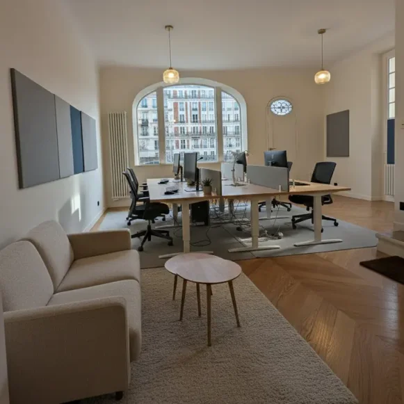 Espace indépendant 62 m² 10 postes Coworking Rue de Rome Paris 75017 - photo 1