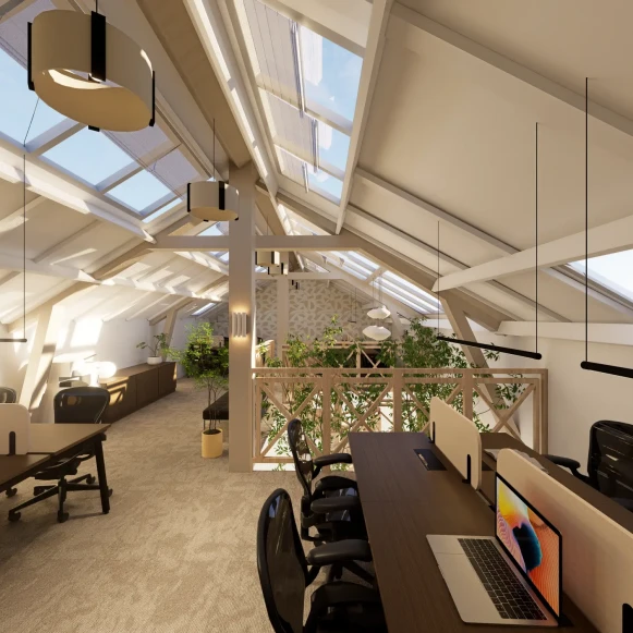 Espace indépendant 160 m² 26 postes Location bureau Rue Nollet Paris 75017 - photo 4