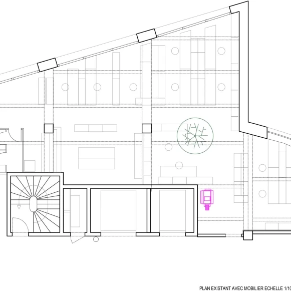 Open Space  2 postes Location bureau Rue Albert Marquet Paris 75020 - photo 6