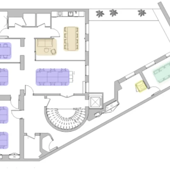 Espace indépendant 247 m² 32 postes Location bureau Avenue Franklin Delano Roosevelt Paris 75008 - photo 5