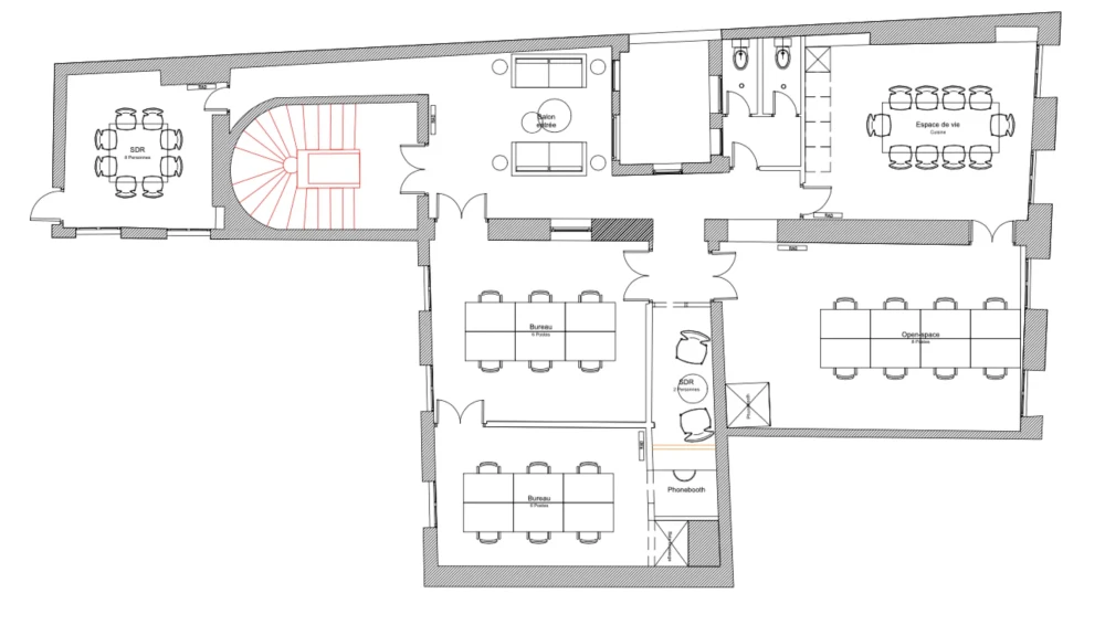 Espace indépendant - 75009 - 24 postes - 16000€