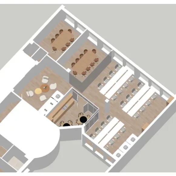 Espace indépendant 160 m² 24 postes Coworking Rue du Louvre Paris 75002 - photo 3