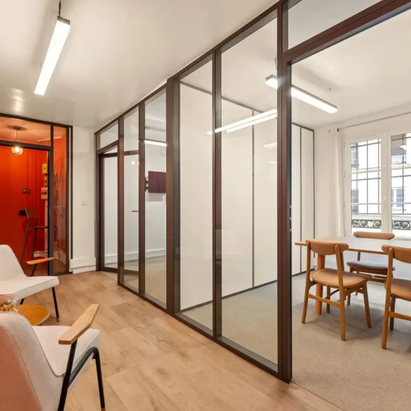 Espace indépendant 165 m² 25 postes Location bureau Rue du Faubourg Poissonnière Paris 75010 - photo 4
