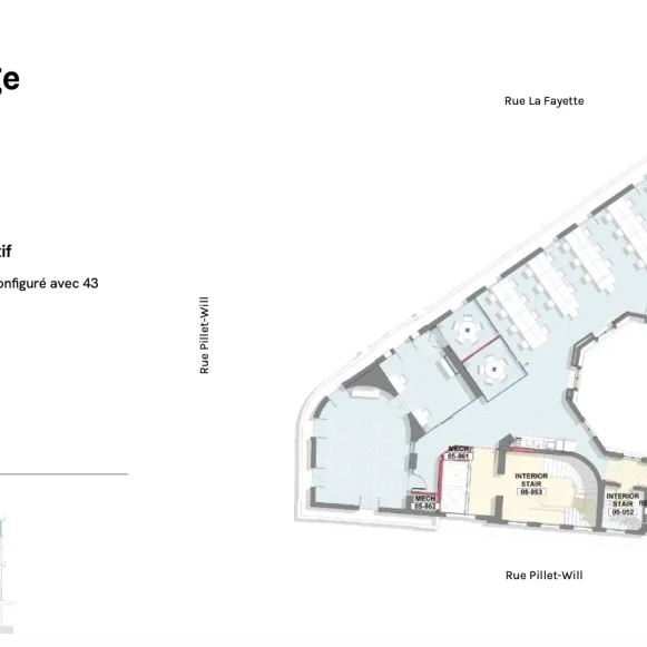 Bureau privé 250 m² 10 postes Coworking Rue La Fayette Paris 75009 - photo 3