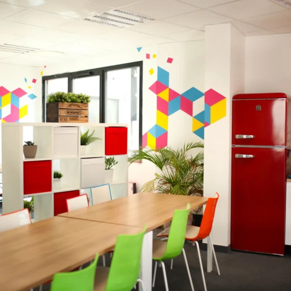 Bureau privé 43 m² 15 postes Coworking Rue Victor Lagrange Lyon 69007 - photo 5