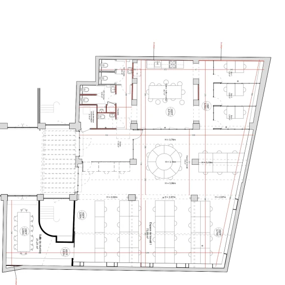 Espace indépendant 270 m² 45 postes Location bureau Rue de la Fidélité Paris 75010 - photo 5