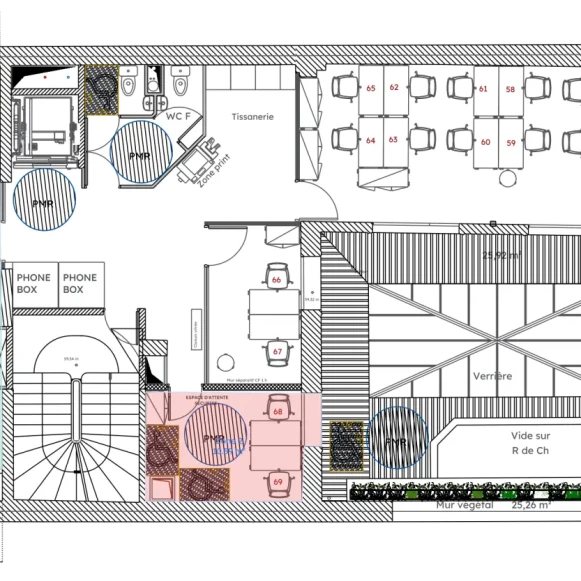 Espace indépendant 206 m² 45 postes Location bureau Rue de Calais Paris 75009 - photo 2