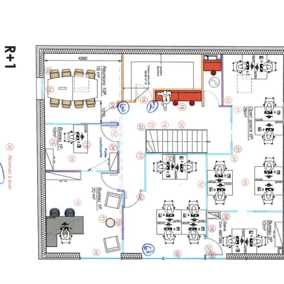 Bureau privé 36 m² 9 postes Coworking Avenue de Paris Vincennes 94300 - photo 7