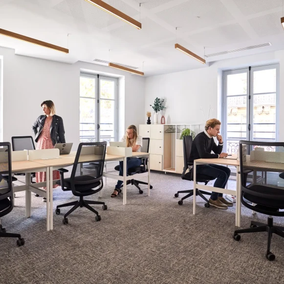 Bureau privé 53 m² 16 postes Coworking Rue Alfred Roll Paris 75017 - photo 5