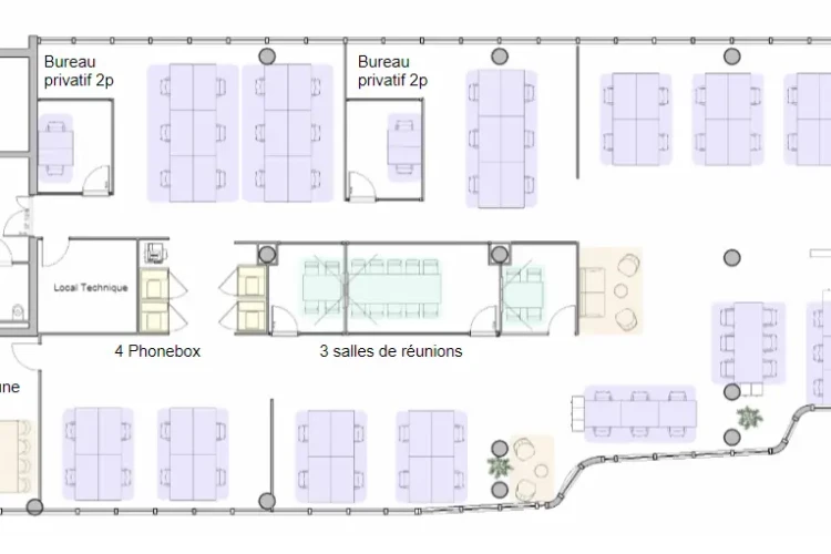 Bureau privé - 75014 - 1 poste - 300€