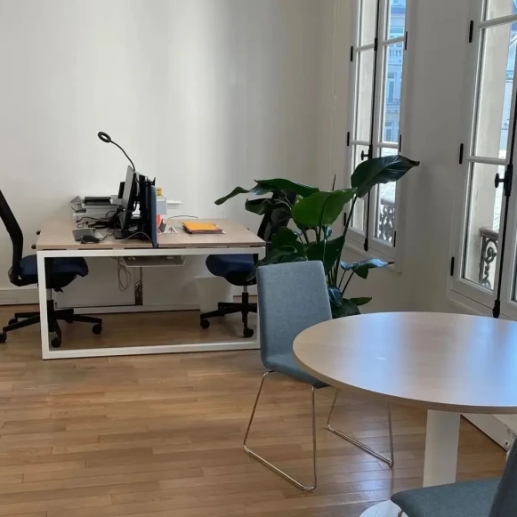 Bureau privé 23 m² 5 postes Location bureau Rue Drouot Paris 75009 - photo 1