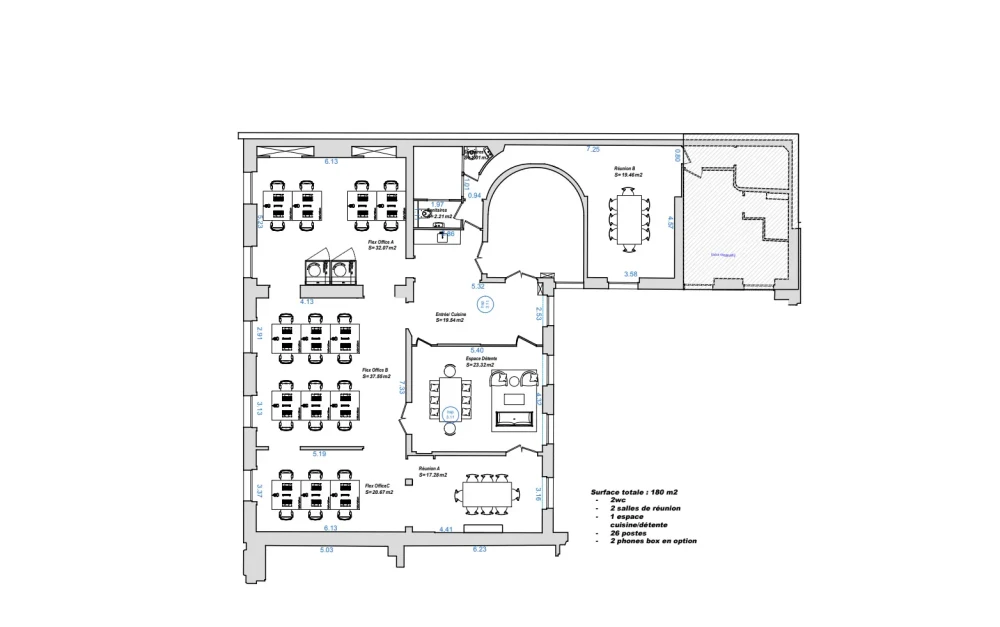 Espace indépendant - 75009 - 28 postes - 20500€