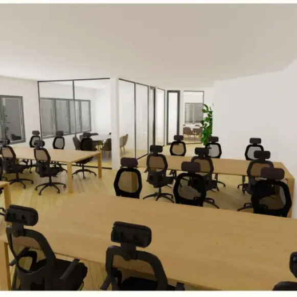 Bureau privé 225 m² 42 postes Location bureau Boulevard Barbès Paris 75018 - photo 5