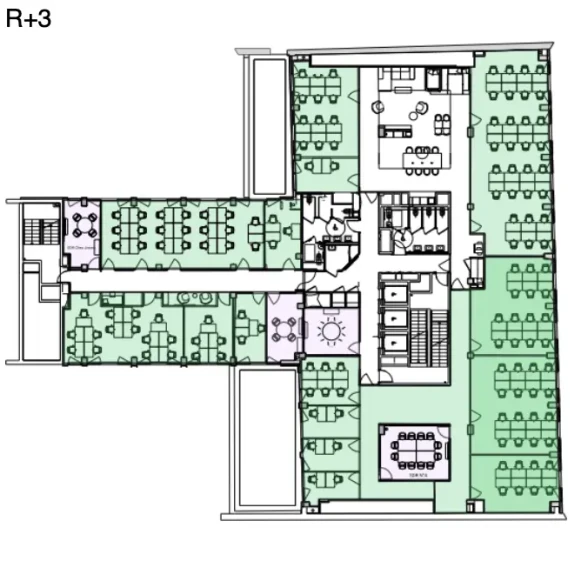 Espace indépendant 900 m² 150 postes Coworking Rue Washington Paris 75008 - photo 3