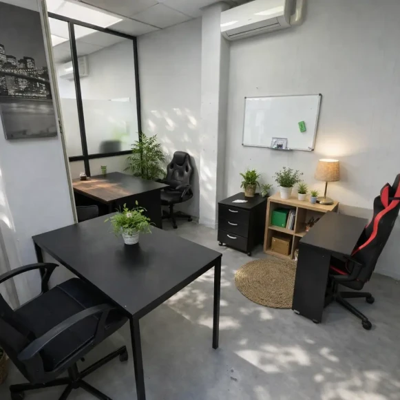 Bureau privé 12 m² 2 postes Coworking Rue Rabelais Montreuil 93100 - photo 1