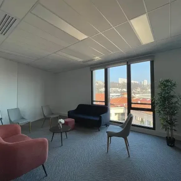 Bureau privé 20 m² 4 postes Coworking Rue Laure Diebold Lyon 69009 - photo 2