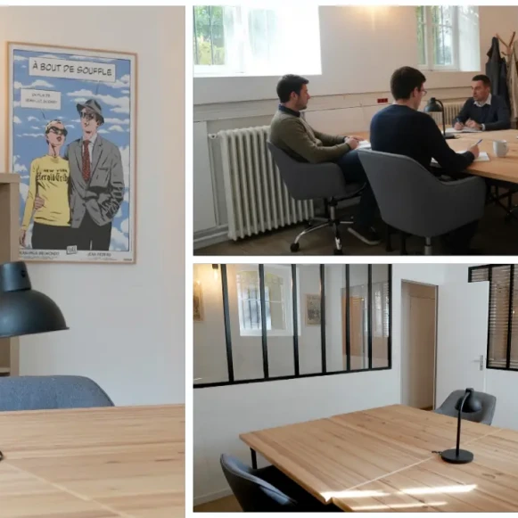 Bureau privé 15 m² 5 postes Location bureau Avenue de Clichy Paris 75017 - photo 1