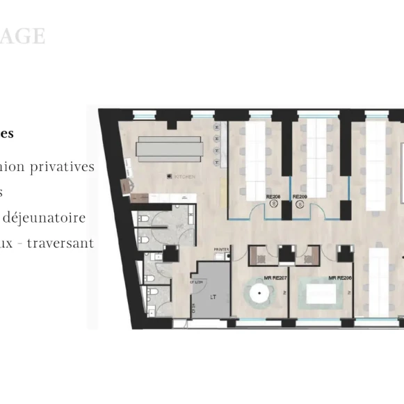 Espace indépendant 312 m² 78 postes Location bureau Avenue de la République Paris 75011 - photo 5