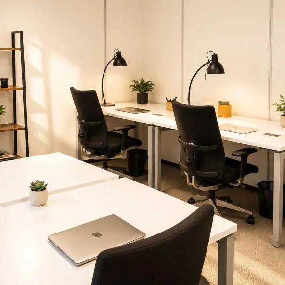 Bureau privé 22 m² 5 postes Coworking Rue de Rouvray Neuilly-sur-Seine 92200 - photo 1