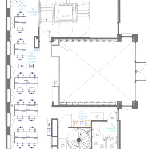 Bureau privé 69 m² 16 postes Location bureau Rue de Trévise Paris 75009 - photo 1