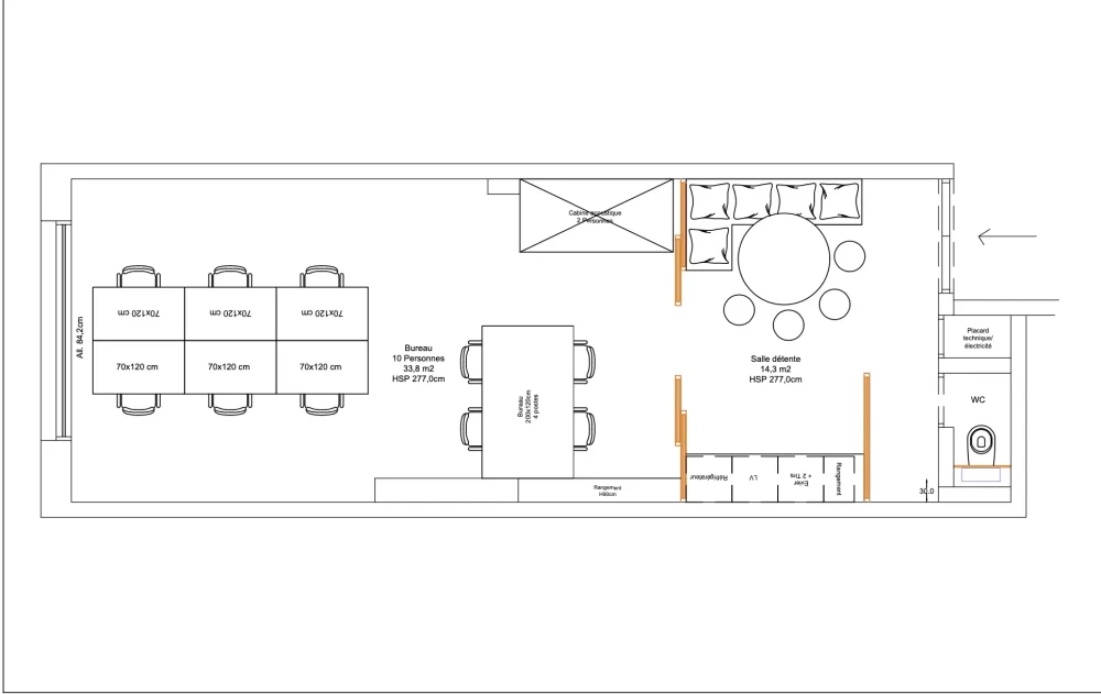 Espace indépendant - 75008 - 10 postes - 6000€