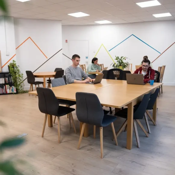 Bureau privé 70 m² 10 postes Coworking Rue Francis de Pressensé Villeurbanne 69100 - photo 2