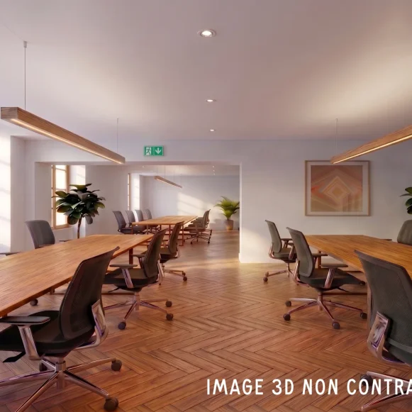 Bureau privé 275 m² 44 postes Location bureau Rue d'Aboukir Paris 75002 - photo 3