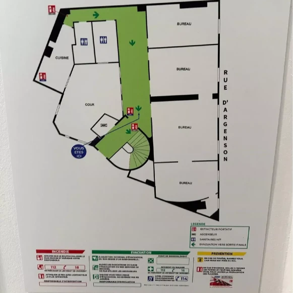 Espace indépendant 141 m² 20 postes Location bureau Rue d'Argenson Paris 75008 - photo 1