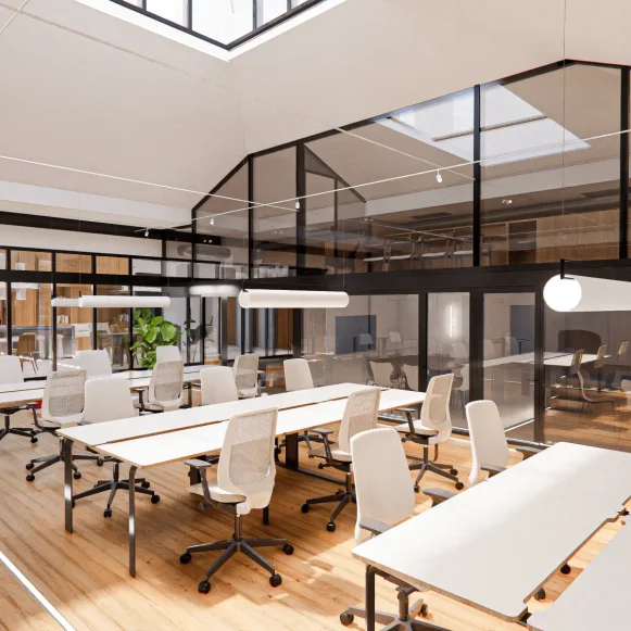 Espace indépendant 600 m² 76 postes Coworking Rue Pleyel Paris 75012 - photo 3